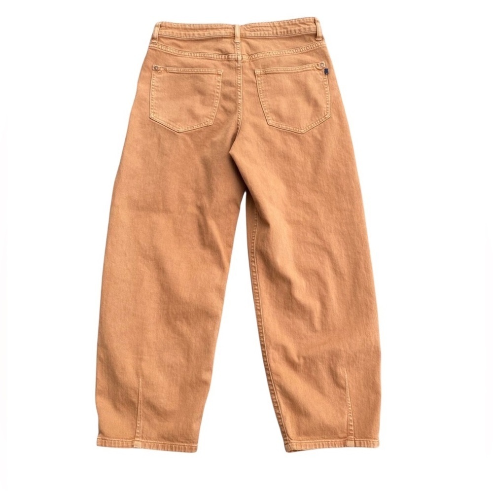 Anthropology Pilcro The Breaker Barrel Leg Jeans sz 29 copper shade preloved - Picture 6 of 14